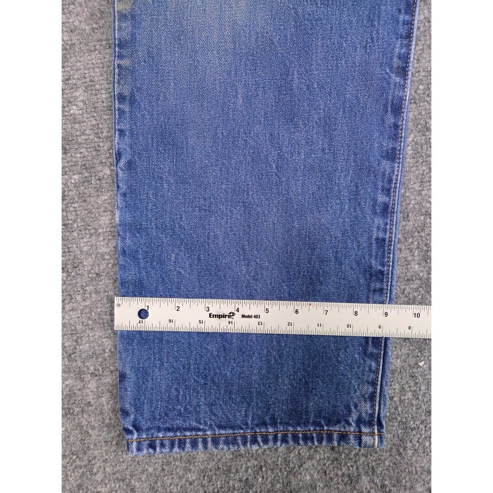VIntage Levi's 501 Original Fit Jeans Mens 36x29‎ Blue Straight Leg Button 78/2 - Picture 8 of 10